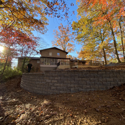 Knoxville Retaining Wall
